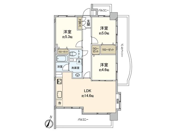 間取図(平面図)