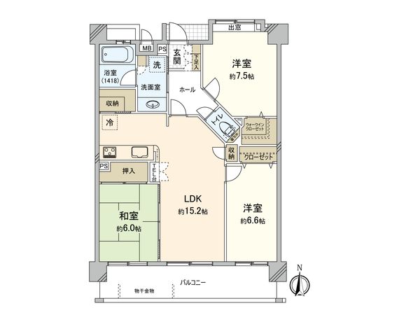 間取図(平面図)