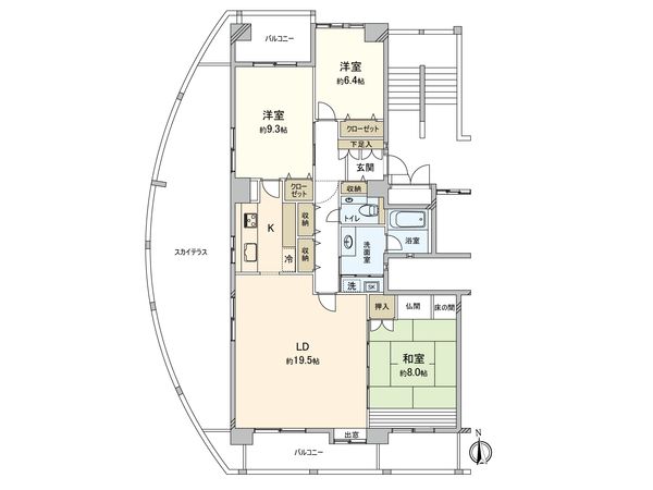 間取図(平面図)