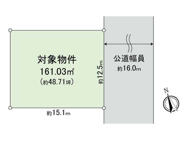 姪の浜4丁目 土地 区画図 姪の浜4丁目 土地 区画図