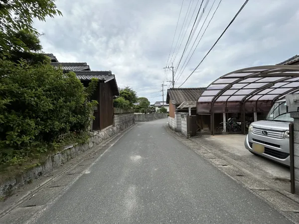 前面道路