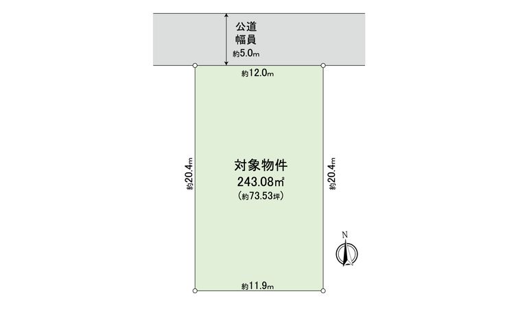 豊浜2丁目 土地 区画図 豊浜2丁目 土地 区画図