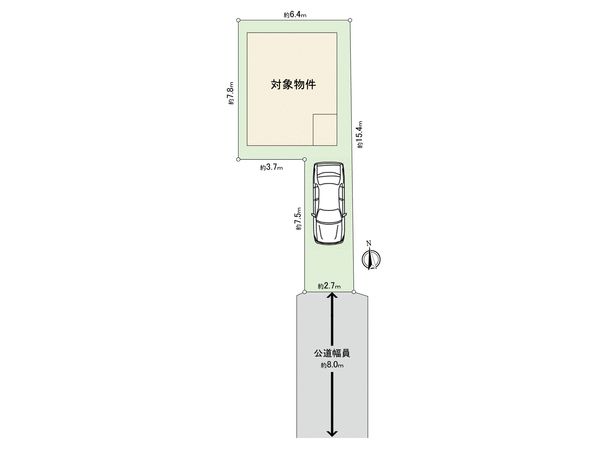 姪の浜5丁目 戸建 区画図 姪の浜5丁目 戸建 区画図