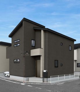 横浜1丁目 新築戸建1号棟 外観パース図