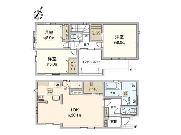 間取図(平面図)