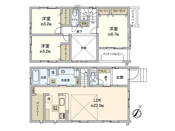 間取図(平面図)