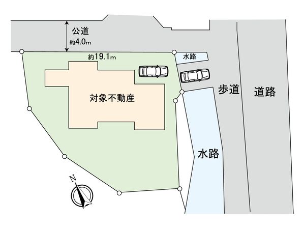 生松台3丁目 戸建 区画図 生松台3丁目 戸建 区画図