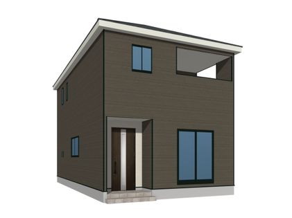 野方5丁目 新築戸建2号棟 外観パース図