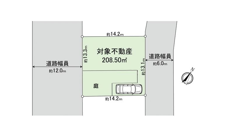 生松台2丁目 戸建 区画図 生松台2丁目 戸建 区画図