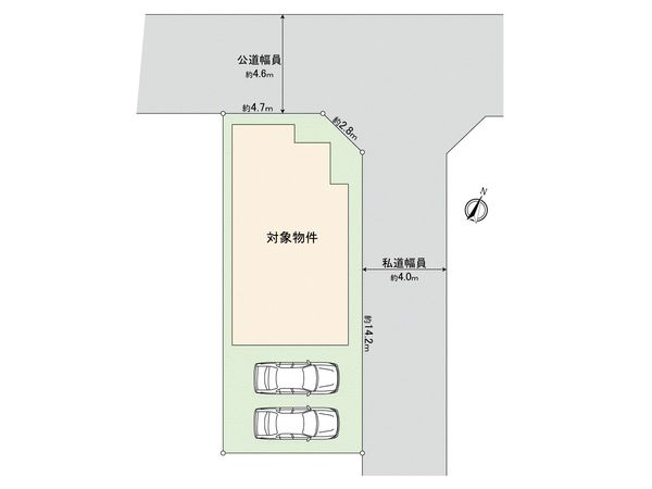 横浜1丁目 新築戸建6号棟 区画図
