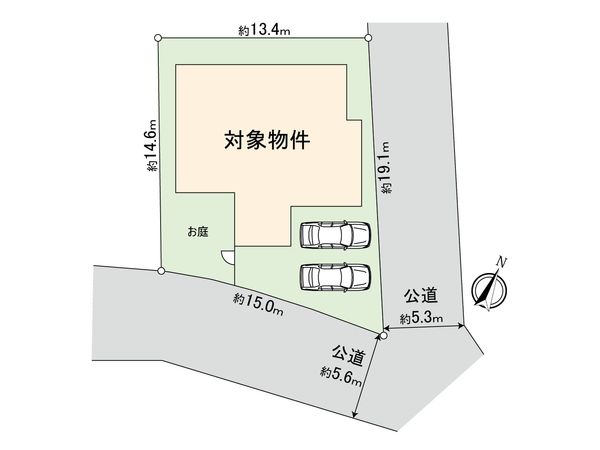 潤1丁目 戸建 区画図 潤1丁目 戸建 区画図