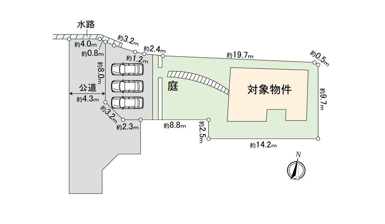 波多江駅北2丁目 戸建 区画図 波多江駅北2丁目 戸建 区画図
