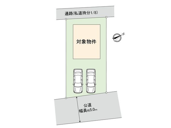 野方5丁目 新築戸建1号棟 区画図