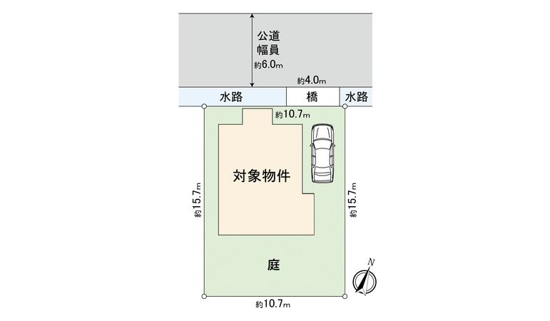 横浜3丁目 戸建 区画図 横浜3丁目 戸建 区画図