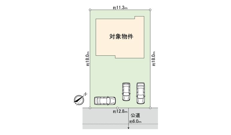 室見が丘3丁目 戸建 区画図 室見が丘3丁目 戸建 区画図