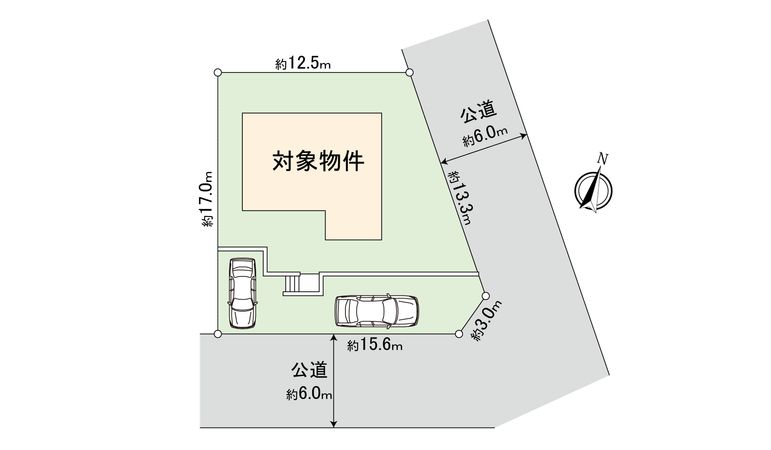 美咲が丘2丁目 戸建 区画図