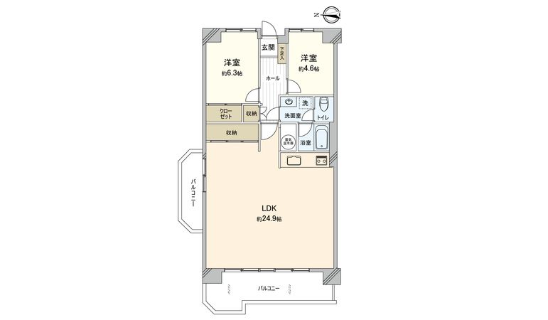 間取図(平面図)