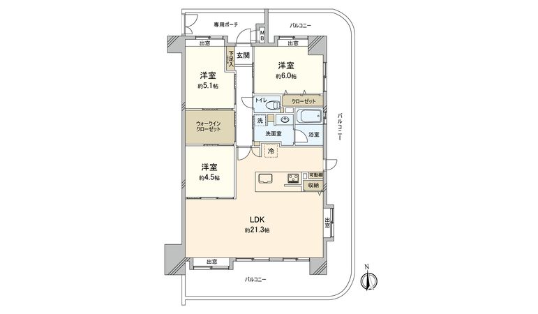 間取図(平面図)