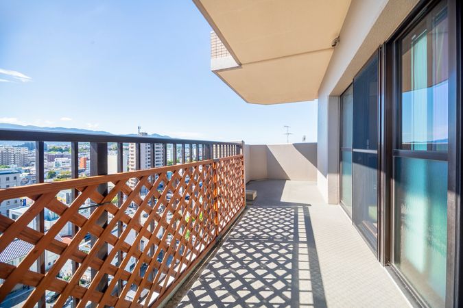 メヌエット前原駅前 バルコニー