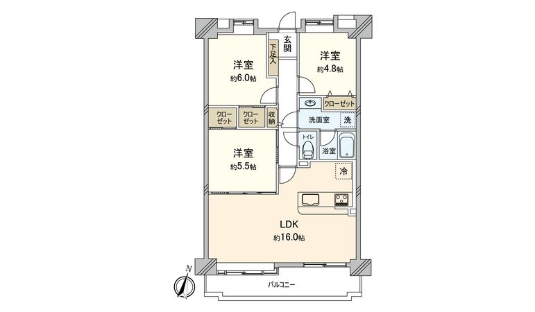 間取図(平面図)