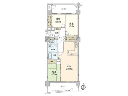 間取図(平面図)