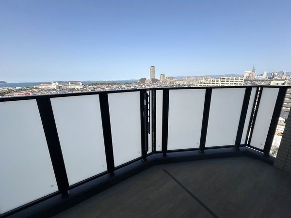 ウェルグラン姪浜マリナヒルズ バルコニー