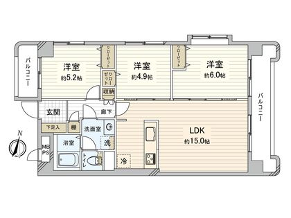 間取図(平面図)