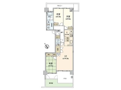 間取図(平面図)