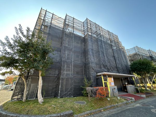 生の松原第二団地 1号棟 外観 生の松原第二団地 1号棟 外観