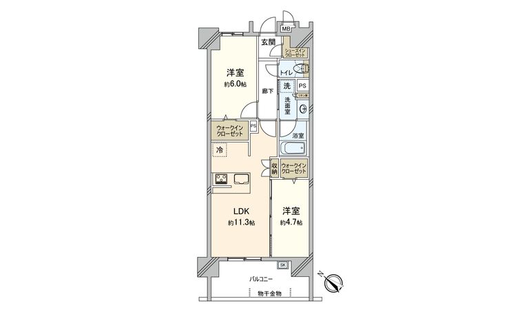 間取図(平面図)