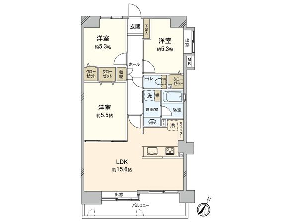 スカイハイツ波多江 間取図(平面図) スカイハイツ波多江 間取図(平面図)