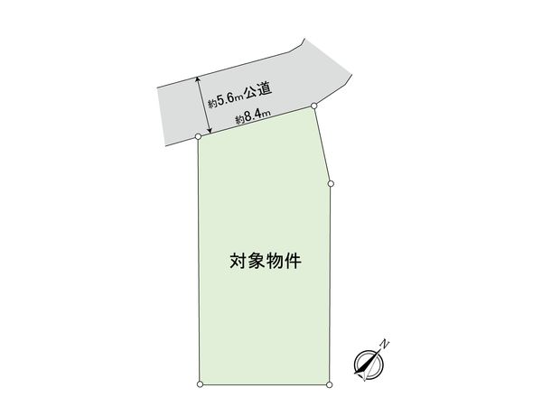 板付5丁目土地 区画図 板付5丁目土地 区画図