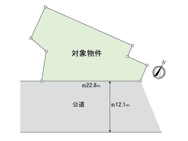 長者原東三丁目 土地 区画図