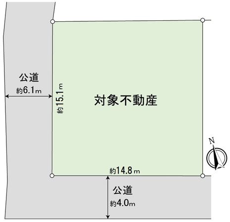 俗明院二丁目 土地 区画図 俗明院二丁目 土地 区画図
