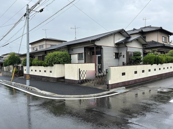 東月隈2丁目土地 前面道路含む外観