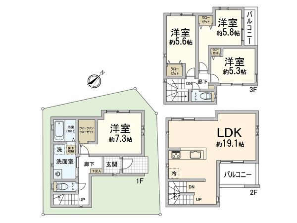 間取図(平面図)