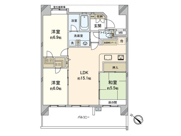 間取図(平面図)