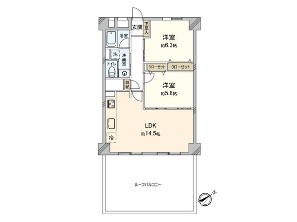 トピーレツク博多 間取図(平面図) トピーレツク博多 間取図(平面図)