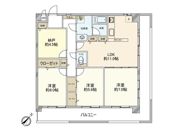 間取図(平面図)
