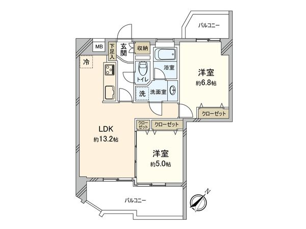 間取図(平面図)