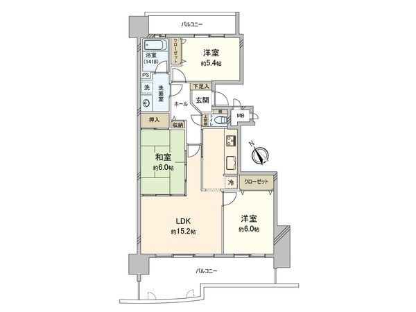 間取図(平面図)