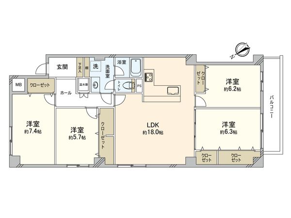 間取図(平面図)