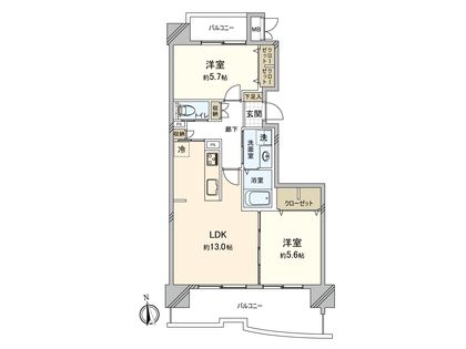 間取図(平面図)