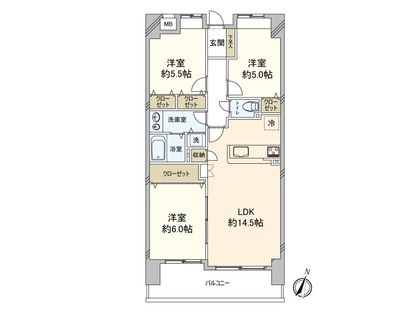間取図(平面図) 間取図(平面図)
