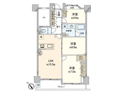 間取図(平面図)