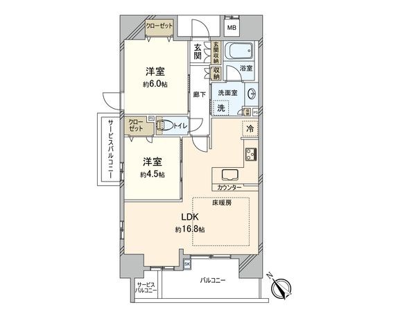 間取図(平面図)
