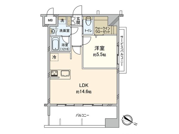 エンクレスト博多EAST PARK 間取図(平面図) 間取図(平面図)