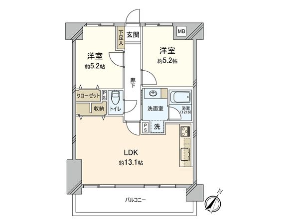 間取図(平面図)