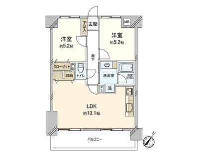 間取図(平面図)