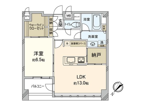 エンクレストベイサイド通り 間取図(平面図) エンクレストベイサイド通り 間取図(平面図)
